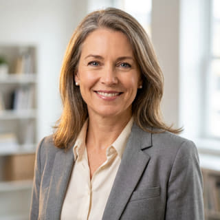 Sarah Coleman aparece como directora financiera en Reditacumbre en una fotografía de perfil
